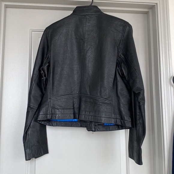 Meg Leather Scuba Jacket - Wilson’s Leather Size Small - Picture 6 of 8